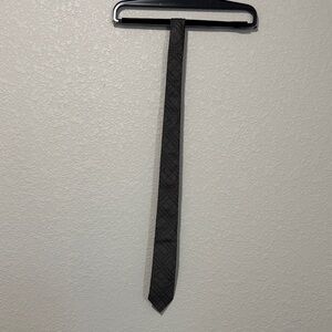 Burberry Dark Gray Patterned Tie